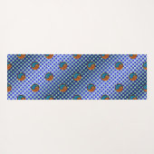 Vissen en houtossen yogamat (Achterkant (horizontaal))