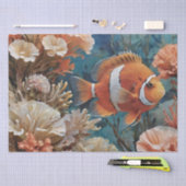 Vissen en Koraal Acrylschildering Tissuepapier (Craft)