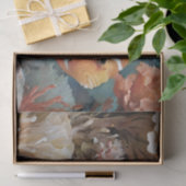 Vissen en Koraal Acrylschildering Tissuepapier (Geschenk)