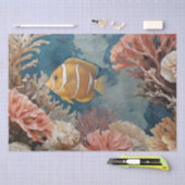 Vissen en Koraal Acrylschildering Tissuepapier (Craft)