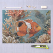 Vissen en Koraal Acrylschildering Tissuepapier (Craft)