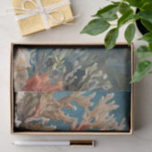 Vissen en Koraal Acrylschildering Tissuepapier (Geschenk)