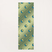 Vissen en metalen draak yogamat (Achterkant)