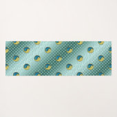 Vissen en metalen slang yogamat (Achterkant (horizontaal))