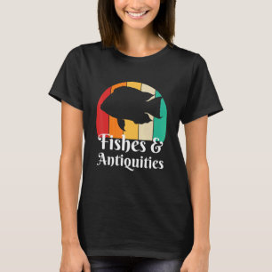 Vissen en oudheden t-shirt