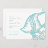 Vissen en Schelpen Kaart (Voorkant / Achterkant)