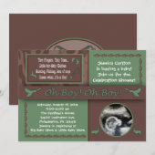 Vissen en schoeiseluitvindingen voor jagers kaart (Voorkant / Achterkant)