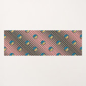 Vissen en vuur tijger yogamat (Achterkant (horizontaal))