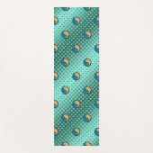 Vissen en vuurhond yogamat (Voorkant)