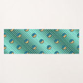 Vissen en vuurhond yogamat (Voorkant (horizontaal))