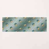 Vissen en vuurkonijn yogamat (Achterkant (horizontaal))