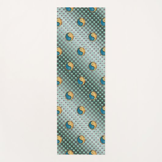 Vissen en vuurkonijn yogamat (Voorkant)