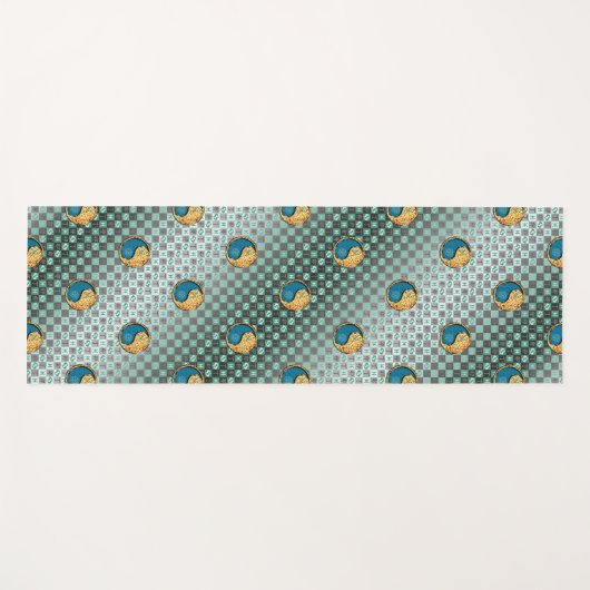 Vissen en vuurkonijn yogamat (Voorkant (horizontaal))