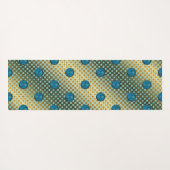 Vissen en water paard yogamat (Achterkant (horizontaal))