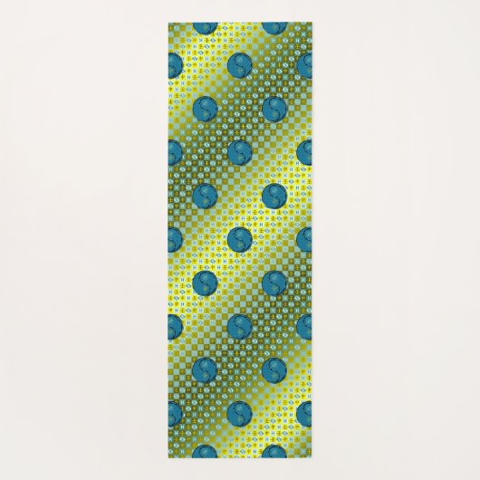 Vissen en wateraap yogamat (Achterkant)