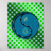 Vissen en watergeit poster (Voorkant)