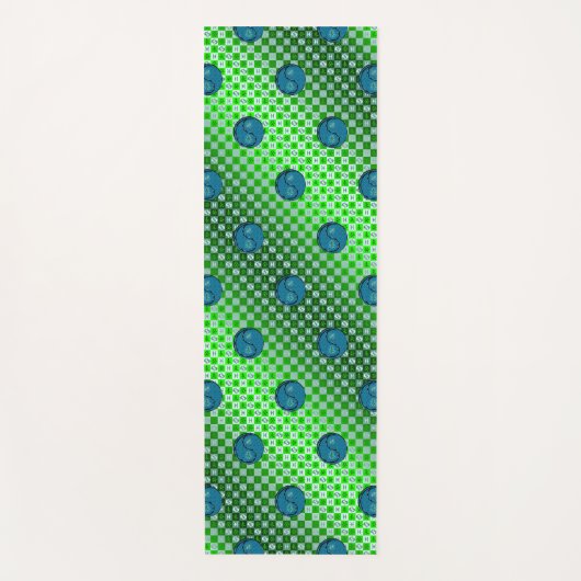 Vissen en watergeit yogamat (Voorkant)