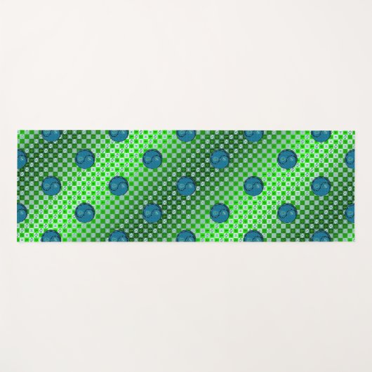 Vissen en watergeit yogamat (Voorkant (horizontaal))