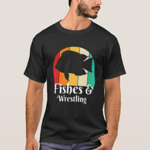 Vissen En Worstelen T-shirt