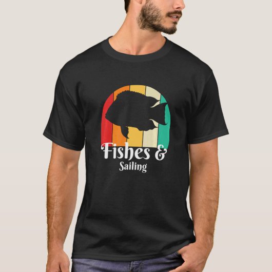 Vissen En Zeilen T-shirt (Voorkant)