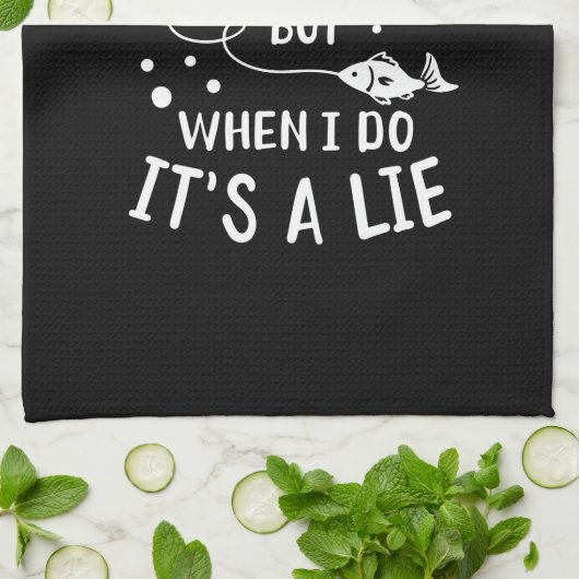 Vissen - Funny Gevist Theedoek (Gevouwen)