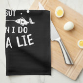 Vissen - Funny Gevist Theedoek (Quarter Fold)