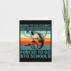 Vissen Geboren om naar de gedwongen school te gaan Kaart