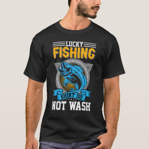 Vissen Geluksvisserij Niet Wassen 1 T-shirt