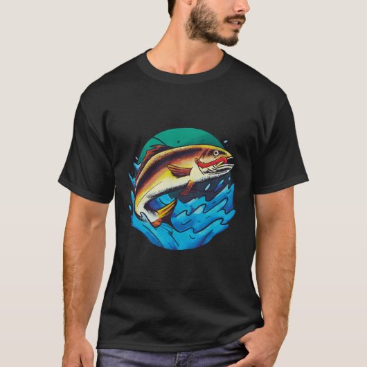 Vissen Gevist T-shirt (Voorkant)