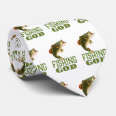 Vissen God Stropdas (Opgerold)