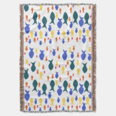 Vissen gooien deken (Voorkant Verticaal)