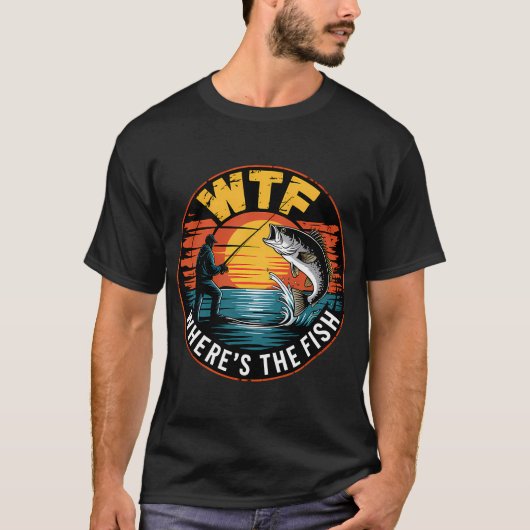Vissen Grappige Visliefhebbers T-shirt (Voorkant)