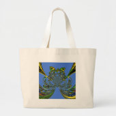 Vissen Grote Tote Bag (Voorkant)