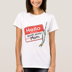 Vissen Hallo Mom T-shirt
