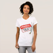 Vissen Hallo Mom T-shirt (Voorkant volledig)