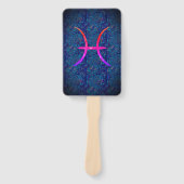 Vissen hand fan handwaaier (Voorkant)