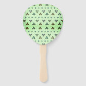 Vissen hand fan handwaaier (Achterkant)