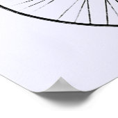 Vissen hebben een fiets nodig poster (Hoek)