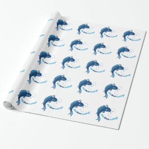 Vissen hebben gevelvorming cadeaupapier
