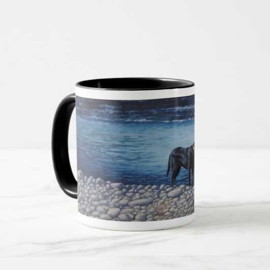 vissen_hond mok (Voorkant links)