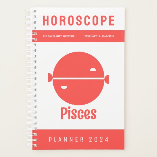 Vissen Horoscoop Planner (Voorkant)