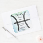 Vissen Horoscoop Zodiac Teken Stickers (Envelop)