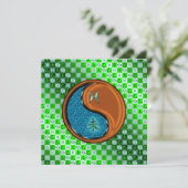 Vissen & Hout Geit Kaart (Staand voorkant)