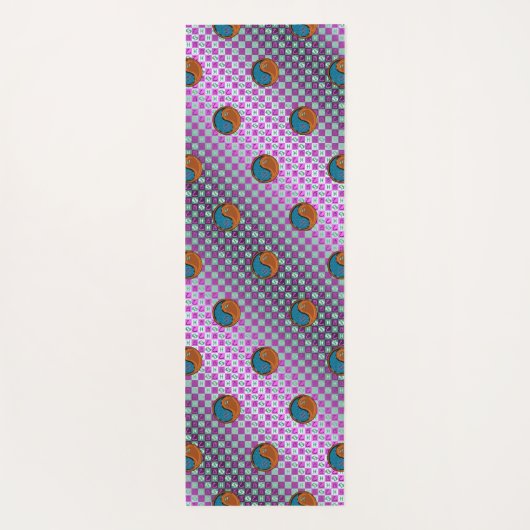 Vissen & Hout Haan Yogamat (Achterkant)