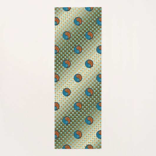 Vissen & Hout Rat Yogamat (Achterkant)