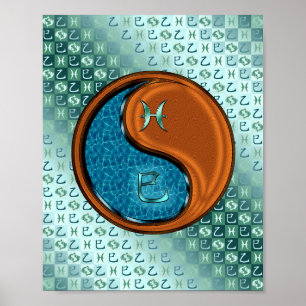 Vissen & Hout Slang Poster