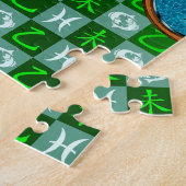 Vissen & Houten Geit Legpuzzel (Zijkant)