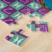 Vissen & Houten Haan Legpuzzel (Zijkant)