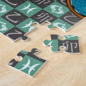 Vissen & Houten Konijn Legpuzzel (Zijkant)