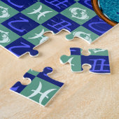 Vissen & Houten Os Legpuzzel (Zijkant)
